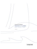 Chansons et poésies Entre terres et mers