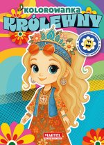 Kolorowanka z naklejkami Królewny
