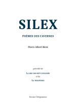 SILEX POEME DES CAVERNES : SUIVI DE  LA JOIE DES SEPT COULEURS ET DE LA TRILOTERIE
