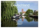 Hausbooturlaub Deutschland - Mecklenburgische Seenplatte (Tischkalender 2027 DIN A5 quer), CALVENDO Monatskalender