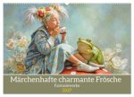 Märchenhafte charmante Frösche - Fantasiewerke (Wandkalender 2027 DIN A2 quer), CALVENDO Monatskalender