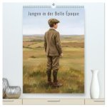 Jungen in der Belle Époque (hochwertiger Premium Wandkalender 2027 DIN A2 hoch), Kunstdruck in Hochglanz