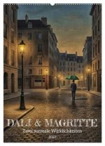 Dali und Magritte: zwei surreale Wirklichkeiten (Wandkalender 2027 DIN A2 hoch), CALVENDO Monatskalender