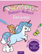 Diamant-Malbuch Einhörner