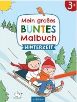 Mein großes buntes Malbuch - Winterzeit