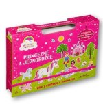 Princezné a jednorožce- Box s knižkou a magnetmi