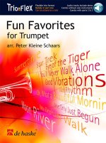 PETER KLEINE SCHAARS : FUN FAVORITES FOR TRUMPET - RECUEIL + MEDIA ONLINE