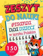Zeszyt do nauki pisania dla dzieci w języku polskim