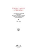 Studi classici orientali
