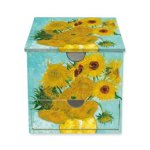 Vincent van Gogh: Sunflowers Memo Box with Drawer