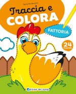 Fattoria. Traccia e colora