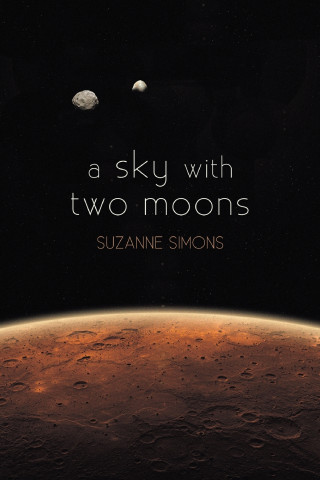 a sky with two moons
