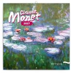 Kalendář 2027 poznámkový: Claude Monet 2027, 30 x 30 cm