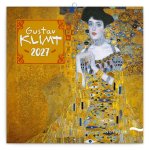 Kalendář 2027 poznámkový: Gustav Klimt 2027, 30 x 30 cm