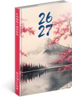 Diář 18měsíční 2026/2027 Petito - Japonsko, 11 x 16 cm