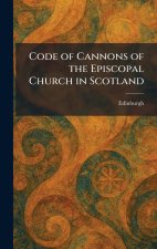 Code of Cannons of the Episcopal Church in Scotland