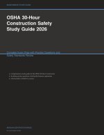 OSHA 30-Hour Construction Safety Study Guide 2026