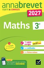Annales du brevet 2027 - Annabrevet Maths 3e - Nouveau brevet