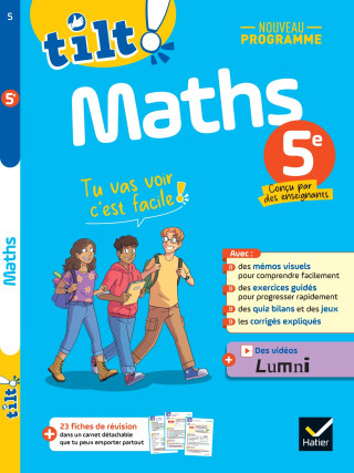 Tilt ! - Maths 5e - Nouveau programme