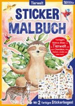 Sticker Malbuch - Tierwelt
