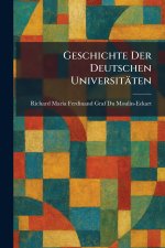 Geschichte Der Deutschen UniversitÃ¤ten
