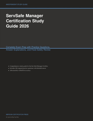 ServSafe Manager Certification Study Guide 2026