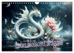 Lotus blossom dragons (Wall Calendar 2027 DIN A4 landscape), CALVENDO 12 Month Wall Calendar