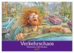 Verkehrschaos - Wahnsinn trifft Humor (Wandkalender 2027 DIN A2 quer), CALVENDO Monatskalender