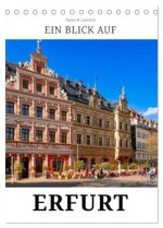 Ein Blick auf Erfurt in Farbe (Tischkalender 2027 DIN A5 hoch), CALVENDO Monatskalender