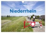 Radland Deutschland - Niederrhein (Wandkalender 2027 DIN A4 quer), CALVENDO Monatskalender