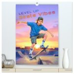 Level Up - Skate Vibes (hochwertiger Premium Wandkalender 2027 DIN A2 hoch), Kunstdruck in Hochglanz