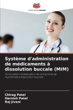 Système d'administration de médicaments à dissolution buccale (MIM)