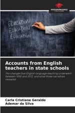 Accounts from English teachers in state schools