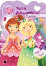Vesti le fate degli unicorni. Attacca e stacca