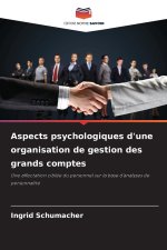 Aspects psychologiques d'une organisation de gestion des grands comptes