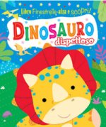 Dinosauro dispettoso. Finestrelle alza scopri