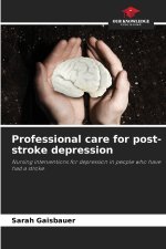 Professional care for post-stroke depression