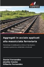 Aggregati in acciaio applicati alla massicciata ferroviaria