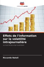 Effets de l'information sur la volatilité intrajournalière