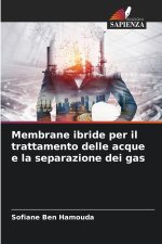 Membrane ibride per il trattamento delle acque e la separazione dei gas