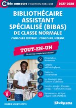 Bibliothécaire assistant spécialisé (BIBAS) de classe normale – Tout-en-un (Catégorie B  – Concours 2027-2028)