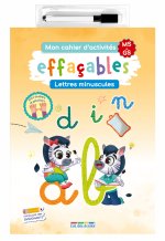Mon cahier d'activités effaçables - Lettres minuscules MS-GS