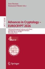 Advances in Cryptology - EUROCRYPT 2026
