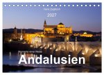 Momente einer Reise - Andalusien (Tischkalender 2027 DIN A5 quer), CALVENDO Monatskalender