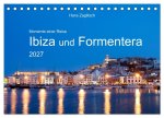 Momente einer Reise - Ibiza und Formentera (Tischkalender 2027 DIN A5 quer), CALVENDO Monatskalender