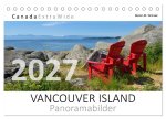 Vancouver Island Panoramabilder (Tischkalender 2027 DIN A5 quer), CALVENDO Monatskalender