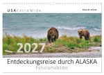 Entdeckungsreise durch ALASKA (Wandkalender 2027 DIN A3 quer), CALVENDO Monatskalender