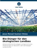 Bio-Dünger für den ökologischen Landbau