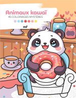 Animaux kawaï - 45 coloriages mystères