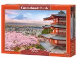 Puzzle 500 elementów. Wiosna w Japonii